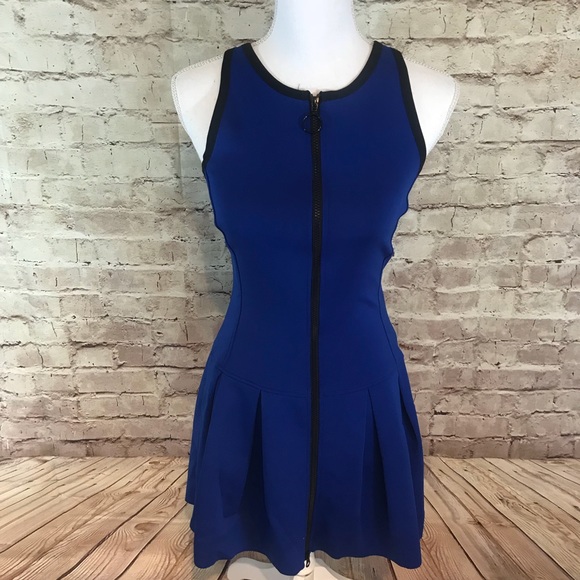 Wilfred Free Full Zip Front Mini Sleeveless Dress - Picture 1 of 6